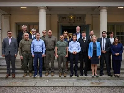 Зеленский встретился со спикером парламента Швеции и лидерами парламентских партий
