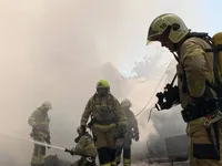ДСНС: під Києвом сталася пожежа на складі
