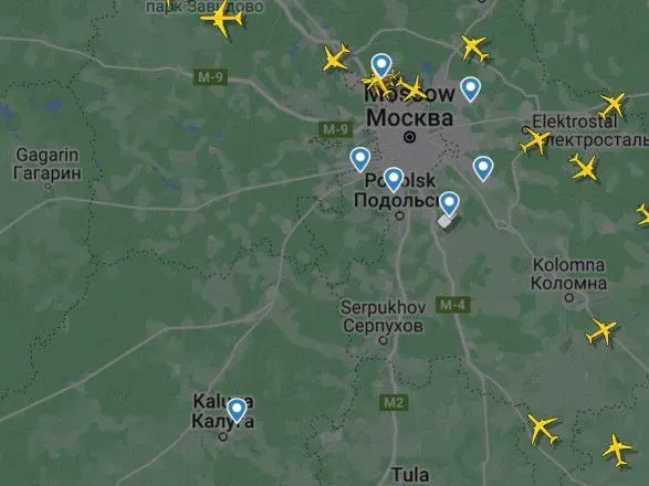 У москві знову режим "Килим": закрито аеропорти
