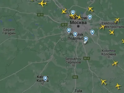 В москве снова режим "Ковер": закрыты аэропорты