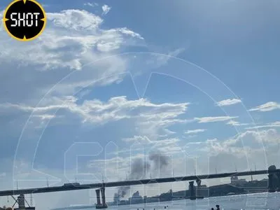 У російському волгограді пожежа: попередньо, горить склад у порту