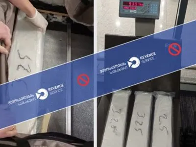 Более 9 кг "кетамина" обнаружили в сумках украинца в аэропорту в Тбилиси - Налоговая Грузии