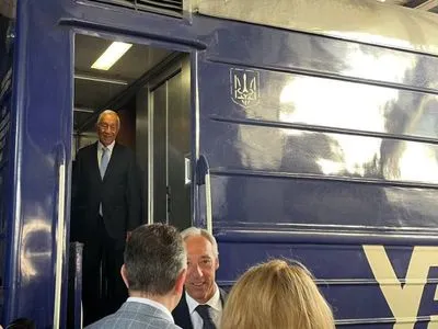 Президент Португалії вперше приїхав в Україну