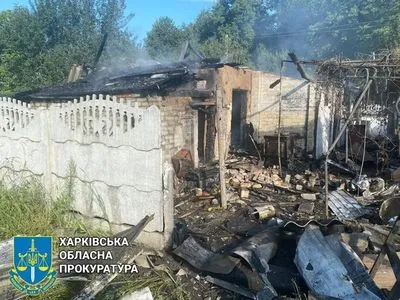 Офіс Генпрокурора показав наслідки обстрілу села на Куп'янщині. Розпочато провадження