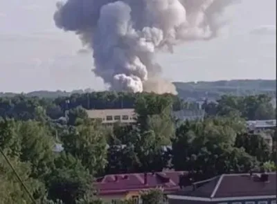 Масштабный пожар со взрывами в российском кемерово - росСМИ