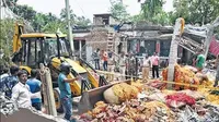 В Індії стався вибух на нелегальній фабриці феєрверків: загинуло семеро людей