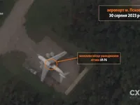 Зʼявились супутникові знімки атаки на аеродром під Псковом