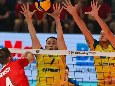 Збірна України з волейболу програла Болгарії на Євро-2023