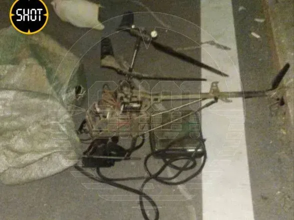 В москве на улице нашли самодельный дрон, территорию оцепили - СМИ