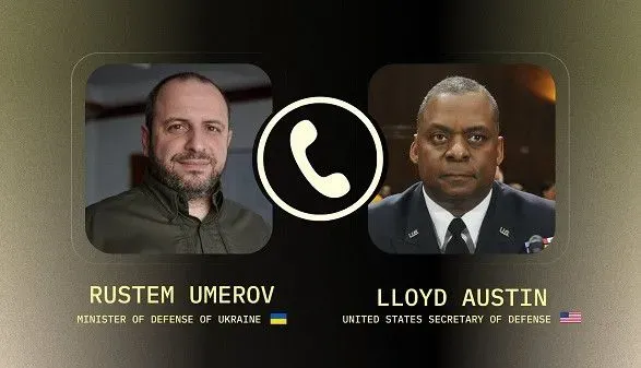 Умєров провів першу розмову з главою Пентагону: йшлося про майбутню зустріч у Рамштайні