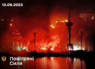"Далі буде": командувач Повітряних сил про атаку на завод окупантів у Севастополі