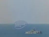 Хочуть боротись із українськими морськими дронами: окупанти вивели у Чорне море малий ракетний корабель