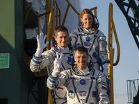 Двоє росіян і американка прибули на Міжнародну космічну станцію