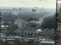 У росїі масштабна пожежа на території колишнього підшипникового заводу