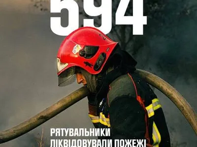 Почти 600 спасателей и 138 единиц техники боролись с пожарами только в течение последних суток