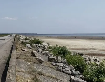 Три месяца после теракта россиян на Каховской ГЭС: Ермак показал, как сейчас выглядит водохранилище