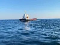 Из порта Одесской области вышло судно с зерном, которое зашло в порт по временному коридору
