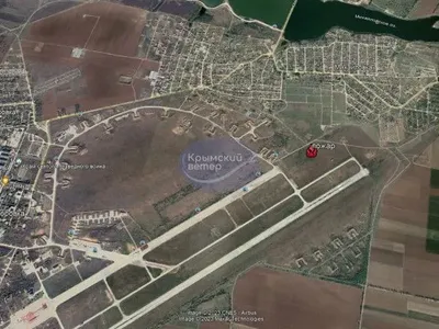 У Криму сталась пожежа на аеродромі в Новофедорівці
