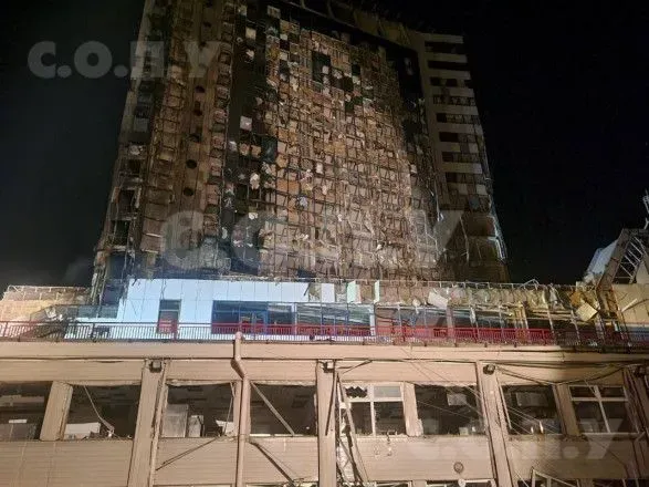 Появились фото последствий ночной атаки по Одессе