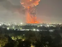 В столице Узбекистана произошел мощный взрыв: вспыхнул пожар