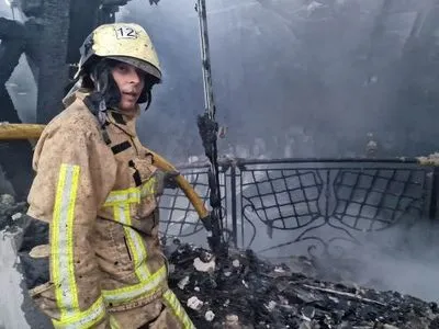 На Закарпатье потушили пожар в санаторий в селе Синяк - ГСЧС