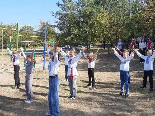 "Время действовать, Украина!": в Черкасской области обустроили современную спортивную площадку