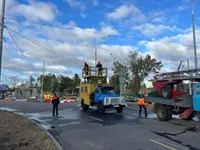 На столичній Оболоні впав будівельний кран, вплинуло на рух транспорту - КМДА