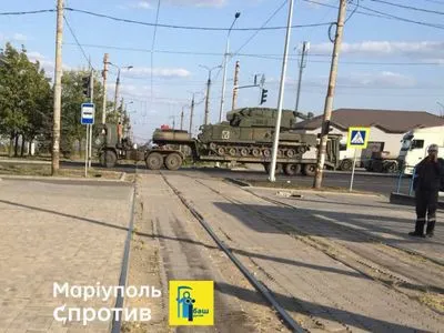 В Мариупольский район прибыли ново сформированные подразделения рф-мэр Андрющенко.