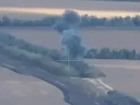 Появилось видео, как ВСУ метко уничтожают российскую САУ
