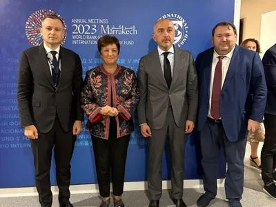 Міністр фінансів України Марченко провів зустрічі з керівництвом МВФ у Марокко