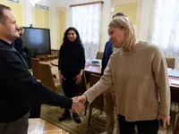 Олексій Кулеба зустрівся з представницею Управління Верховного комісара ООН з питань біженців в Україні