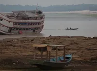 В бразильской реке Амазонки Негро зарегистрировали самый низкий уровень воды с 1902 года