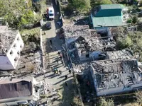 Удар рф по Дніпропетровщині: МВС показало кадри наслідків атаки