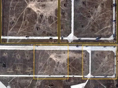 Новые спутниковые снимки бердянского аэропорта после удара ATACMS: вертолетов стало меньше