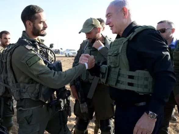 "Ми переможемо": Нетаньяху звернувся до військових біля кордону з Газою