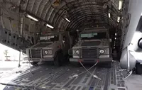 В Ізраїль прибув американський вантажний літак із бронетехнікою