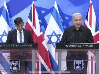Ми пишаємося тим, що виступаємо з Ізраїлем, ми хочемо, щоб ви перемогли - прем'єр Британії Сунак