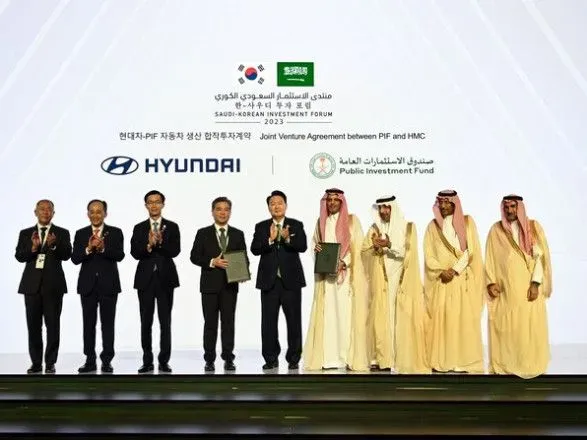 Hyundai підписав угоду про відкриття в Саудівській Аравії автомобільного заводу з інвестиціями понад $500 млн