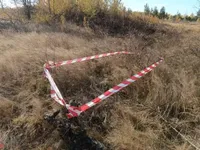 На раніше окупованих територіях Київщині знайшли частину від ракети "Ураган"
