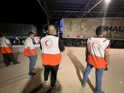 Четверта колона гуманітарної допомоги прибула до Гази
