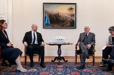 Прем’єр Шмигаль обговорив з президентом ФРН українську "Формулу миру" та посилення співпраці
