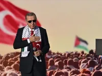 Ердоган виступив на пропалестинському мітингу з різкими заявами щодо Ізраїлю