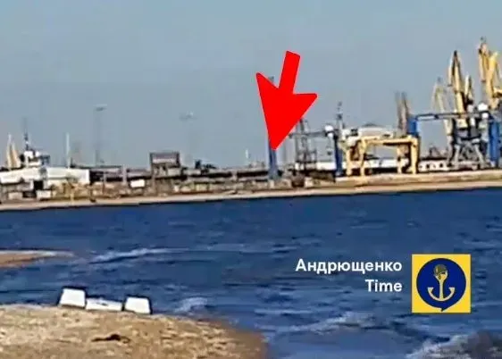 Очередное морское судно россии зашло в порт Мариуполя