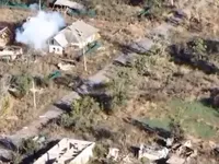 Воины НГУ уничтожили склад с боеприпасами россиян дронами