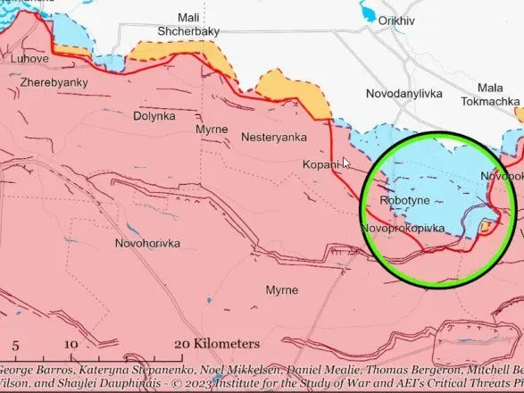 Украинские войска продвинулись в районе Бахмута - ISW