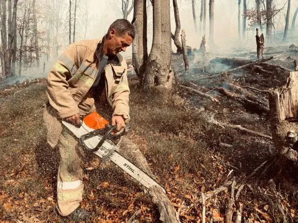 На Буковине горит национальный парк, площадь пожара составляет 7 га - ГСЧС