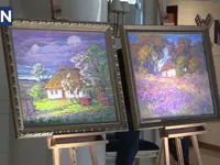 "Украина сквозь века": МХП организовал художественную выставку известного украинского художника Владимира Козюка
