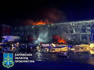 Количество жертв удара рф по терминалу "Новой почты" в Харьковской области возросло до 8