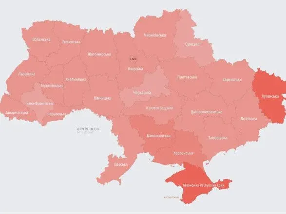 В Украине масштабная воздушная тревога: зафиксирован взлет вражеского МиГа