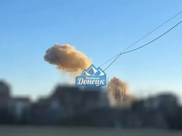 В оккупированном Донецке "хлопок": вероятно, есть прилет